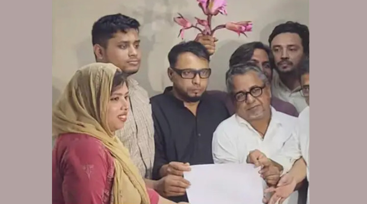 কুমিল্লা-৪ আসনে এনসিপির মনোনয়ন ফরম কিনলেন হাসনাত আবদুল্লাহ